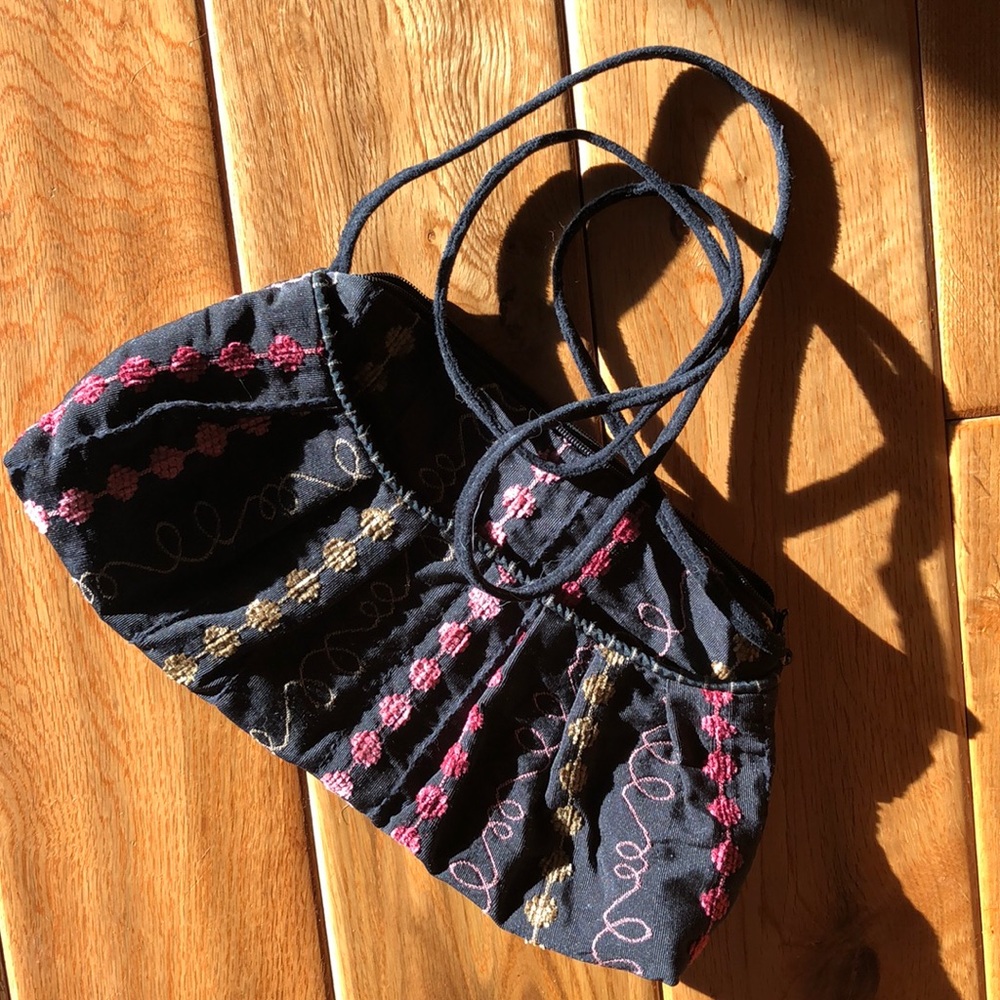 Maruca bag -black small cross body